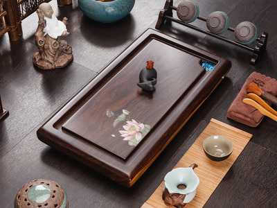 黑檀木茶盘产品图|摄影|静物|xiangjinhuang 